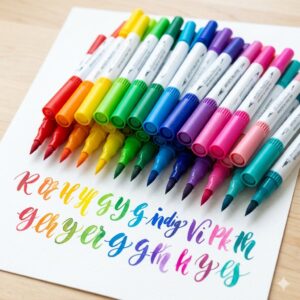 Double-Ended Brush Markers