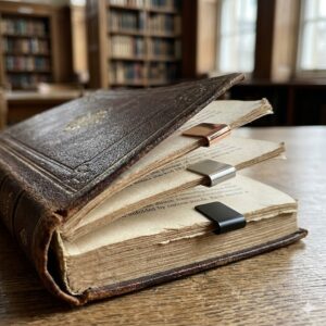 Magnetic Metal Page Markers