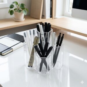 Desktop Acrylic Pen Stand